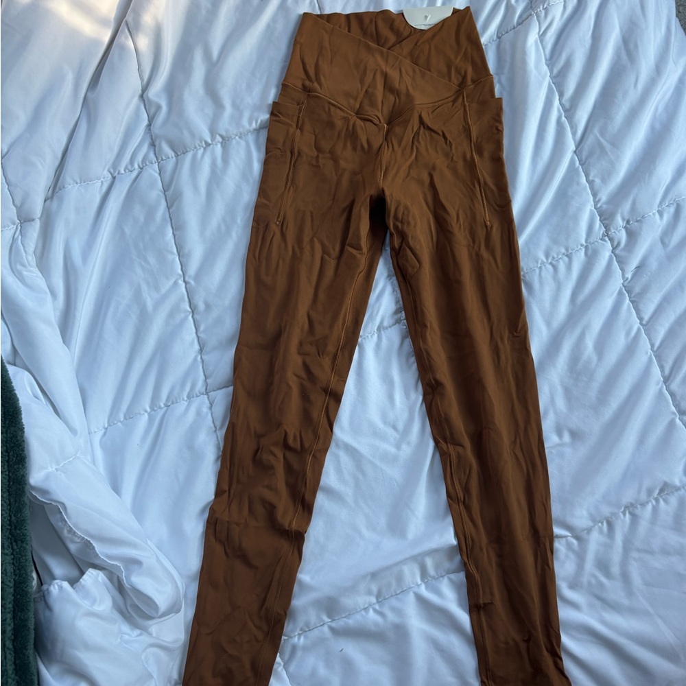 AERIE High-Waisted Crossover Leggings